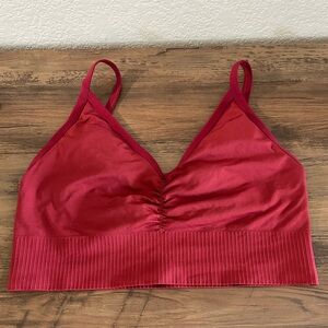 Superchill Seamless Mix Ruched Bralette
